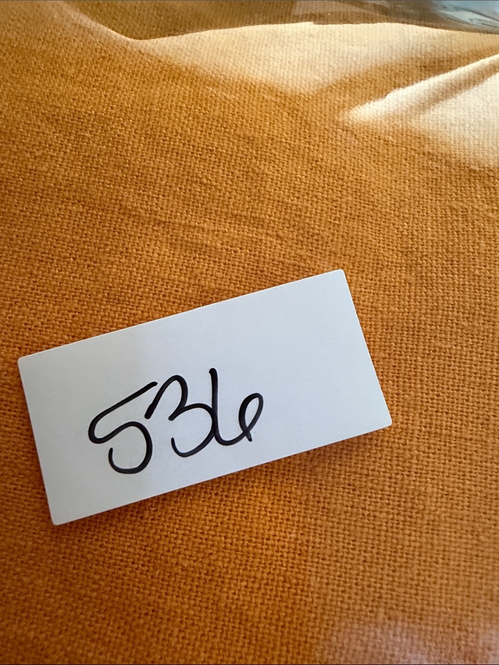 Boho Sunshine Linen Blend Mustard Orange Resort Spaghetti Strap Mini Dress Sz 8 - Picture 7 of 7